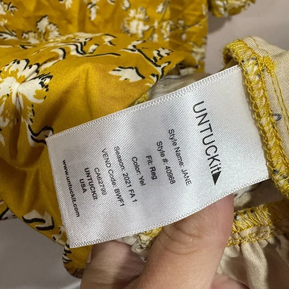 UNTUCKIT Women's Virginia Shirt Dress Size 8 - Picture 9 of 9